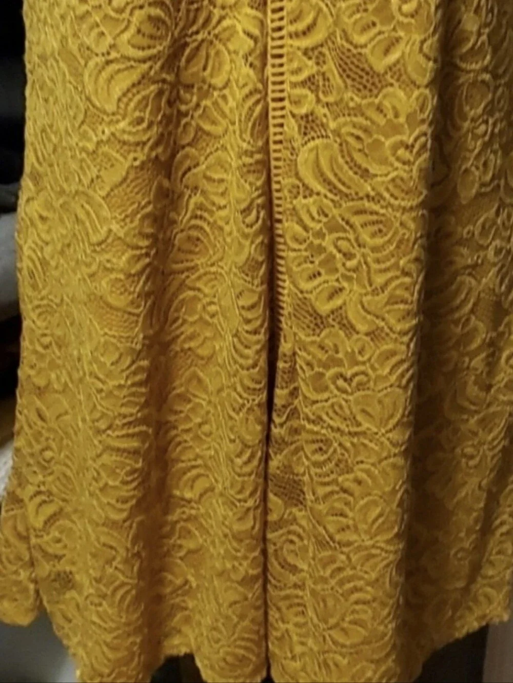 Liberty Love Dress in Mustard Yellow